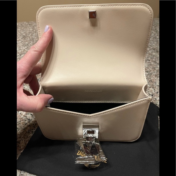 Zadig & Voltaire ZV  Initiale Le Belt Bag in Cream—NWT - Picture 10 of 17